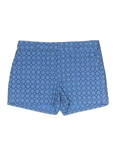 Pre-owned Ann Taylor Loft Outlet Khaki Shorts In Blue