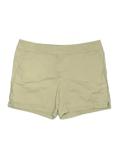 Pre-owned Ann Taylor Loft Outlet Khaki Shorts In Brown
