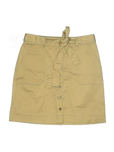 Ann Taylor Loft Outlet Khaki Shorts In Gold
