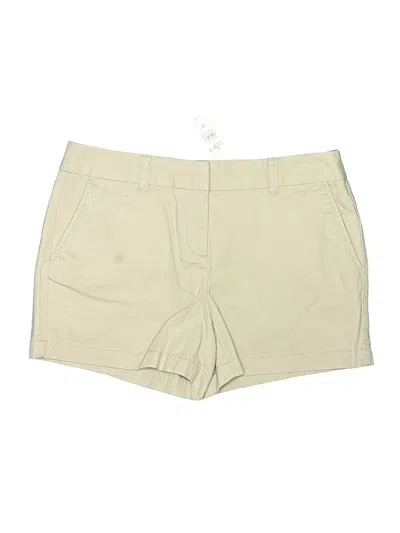 Pre-owned Ann Taylor Loft Outlet Khaki Shorts In Tan