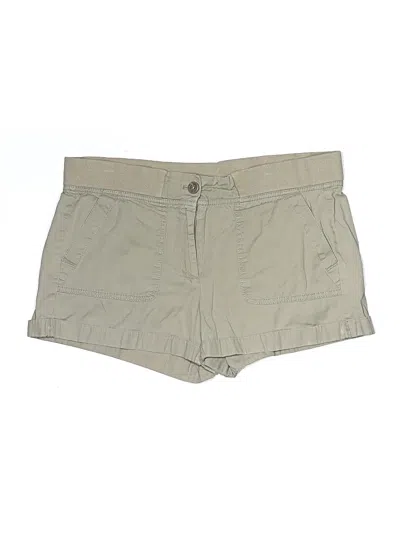Pre-owned Ann Taylor Loft Outlet Khaki Shorts In Tan