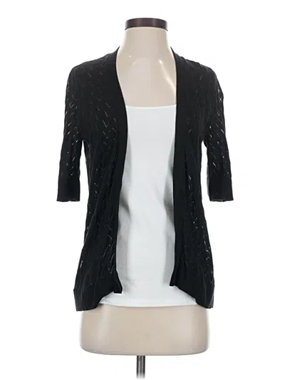 Pre-owned Ann Taylor Loft Outlet Kimono In Black