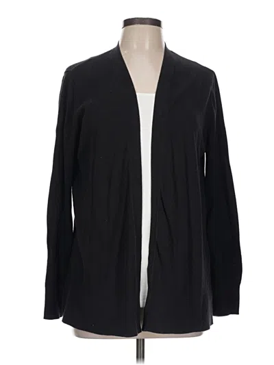 Pre-owned Ann Taylor Loft Outlet Kimono In Black