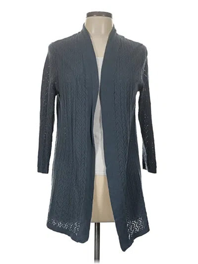 Pre-owned Ann Taylor Loft Outlet Kimono In Gray