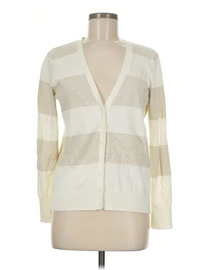 Pre-owned Ann Taylor Loft Outlet Kimono In White