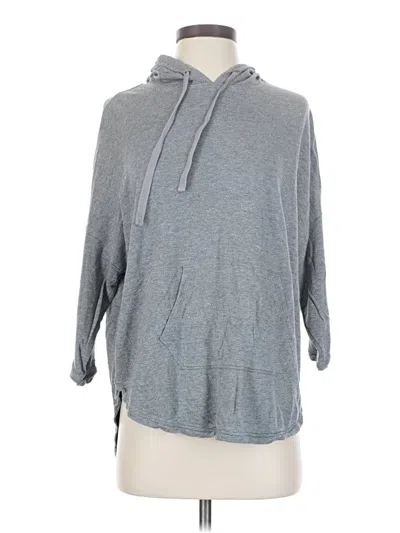 Pre-owned Ann Taylor Loft Outlet Poncho In Gray