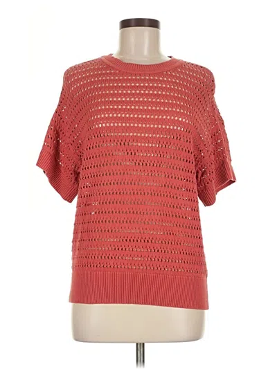 Pre-owned Ann Taylor Loft Outlet Poncho In Orange