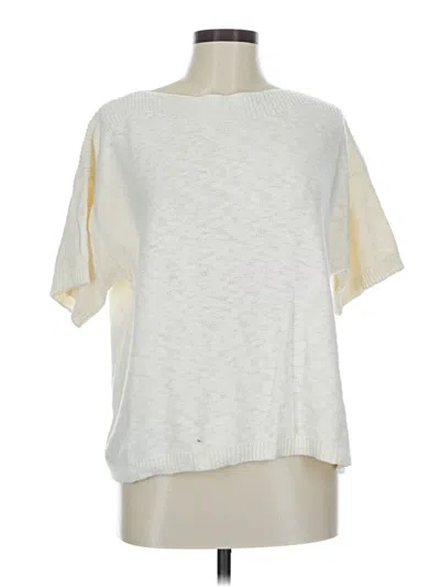 Pre-owned Ann Taylor Loft Outlet Poncho In White