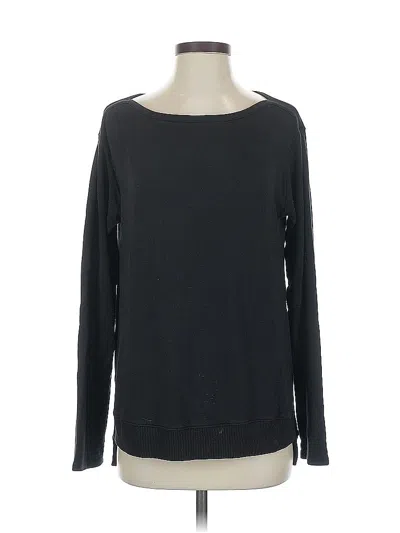 Pre-owned Ann Taylor Loft Outlet Pullover Sweater In Black