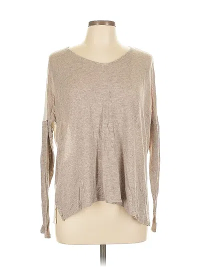 Pre-owned Ann Taylor Loft Outlet Pullover Sweater In Brown