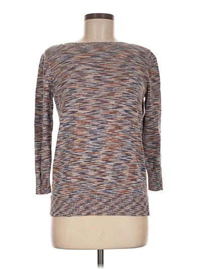 Pre-owned Ann Taylor Loft Outlet Pullover Sweater In Brown