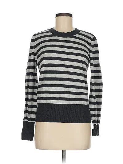 Pre-owned Ann Taylor Loft Outlet Pullover Sweater In Gray