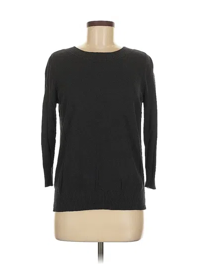 Pre-owned Ann Taylor Loft Outlet Pullover Sweater In Gray