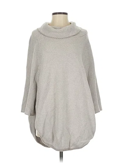 Pre-owned Ann Taylor Loft Outlet Pullover Sweater In Gray