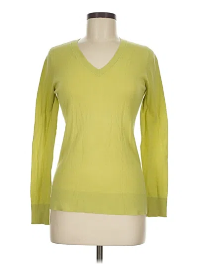 Pre-owned Ann Taylor Loft Outlet Pullover Sweater In Green