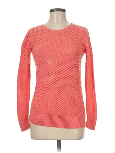 Pre-owned Ann Taylor Loft Outlet Pullover Sweater In Pink