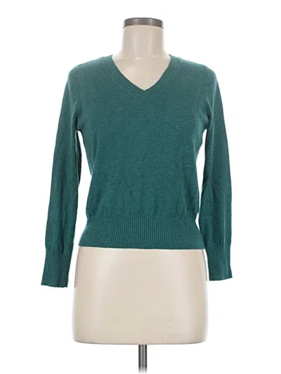Pre-owned Ann Taylor Loft Outlet Pullover Sweater In Teal