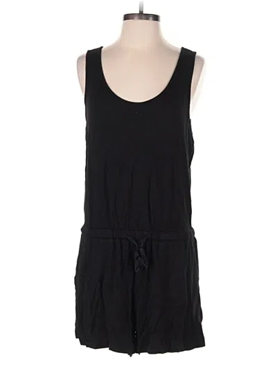 Pre-owned Ann Taylor Loft Outlet Romper In Black