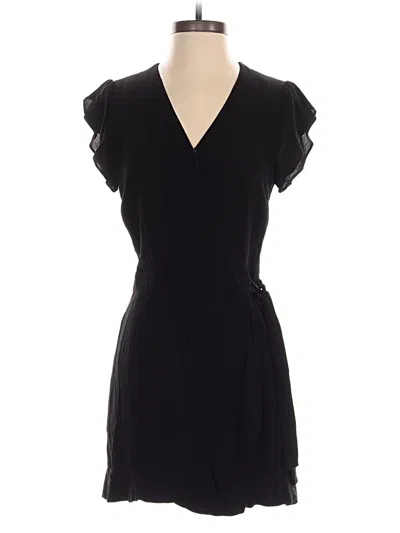 Pre-owned Ann Taylor Loft Outlet Romper In Black