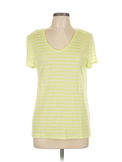 Pre-owned Ann Taylor Loft Outlet Short Sleeve T-shirt In Green