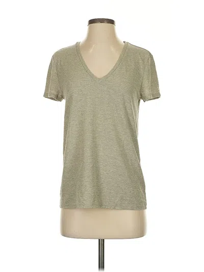 Pre-owned Ann Taylor Loft Outlet Short Sleeve T-shirt In Green