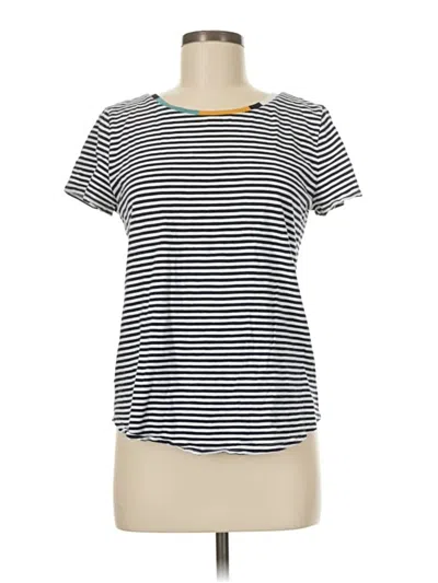 Pre-owned Ann Taylor Loft Outlet Short Sleeve T-shirt In Black