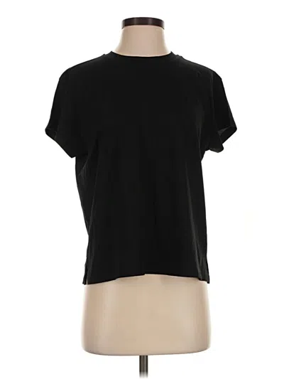 Ann Taylor Loft Outlet Short Sleeve T-shirt In Black
