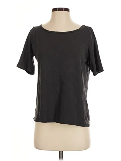 Pre-owned Ann Taylor Loft Outlet Short Sleeve T-shirt In Gray