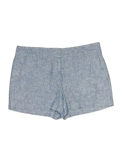 Pre-owned Ann Taylor Loft Outlet Shorts In Blue