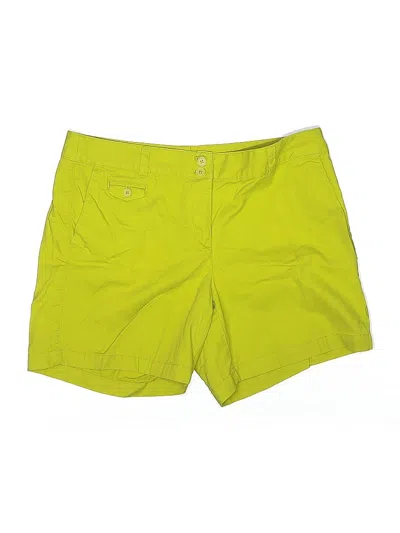 Pre-owned Ann Taylor Loft Outlet Shorts In Green
