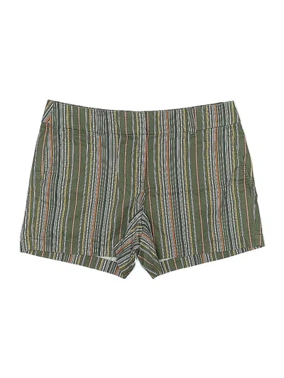 Pre-owned Ann Taylor Loft Outlet Shorts In Green