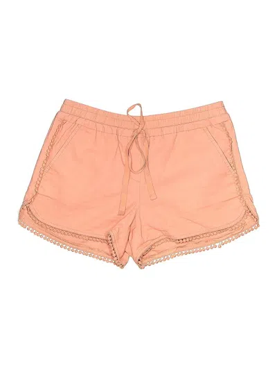 Pre-owned Ann Taylor Loft Outlet Shorts In Orange