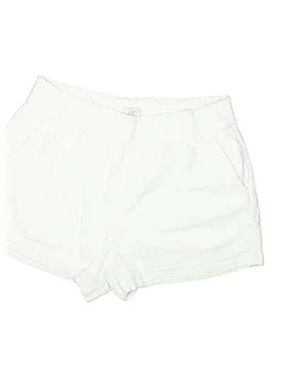 Pre-owned Ann Taylor Loft Outlet Shorts In White
