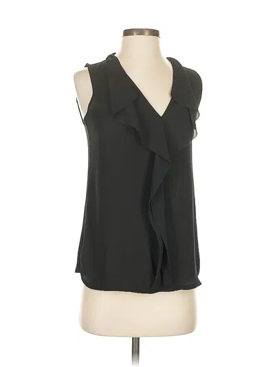 Pre-owned Ann Taylor Loft Outlet Sleeveless Blouse In Black