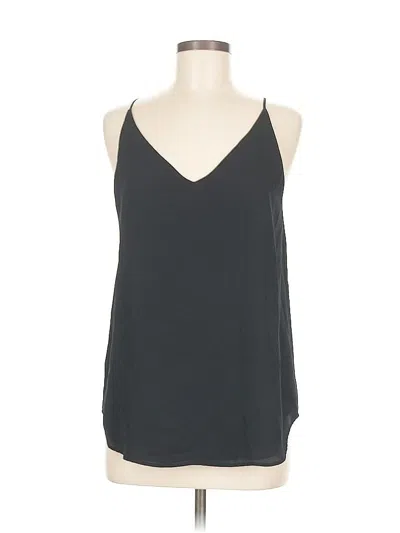 Pre-owned Ann Taylor Loft Outlet Sleeveless Blouse In Black