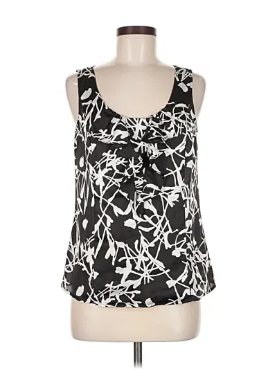Pre-owned Ann Taylor Loft Outlet Sleeveless Blouse In Black