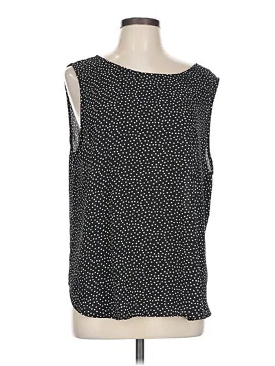 Ann Taylor Loft Outlet Sleeveless Blouse In Black