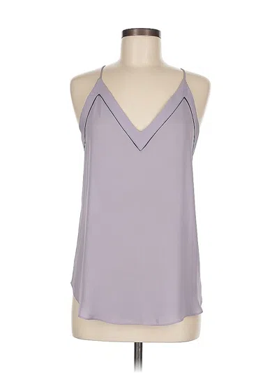 Pre-owned Ann Taylor Loft Outlet Sleeveless Blouse In Gray