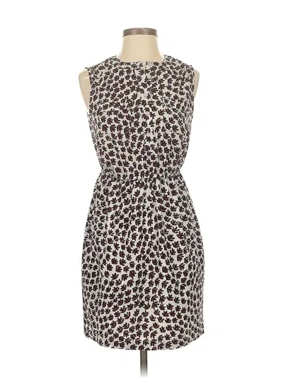 Pre-owned Ann Taylor Loft Outlet Sleeveless Top Brown Strapless Neckline Tops