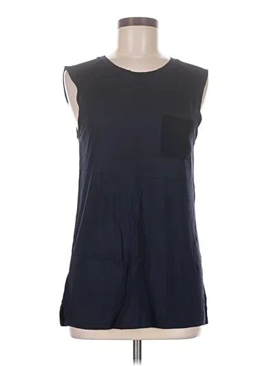 Pre-owned Ann Taylor Loft Outlet Sleeveless T-shirt In Black
