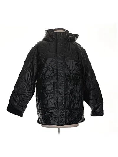 Pre-owned Ann Taylor Loft Outlet Snow Jacket In Black