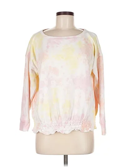 Pre-owned Ann Taylor Loft Outlet Sweatshirt In Pink