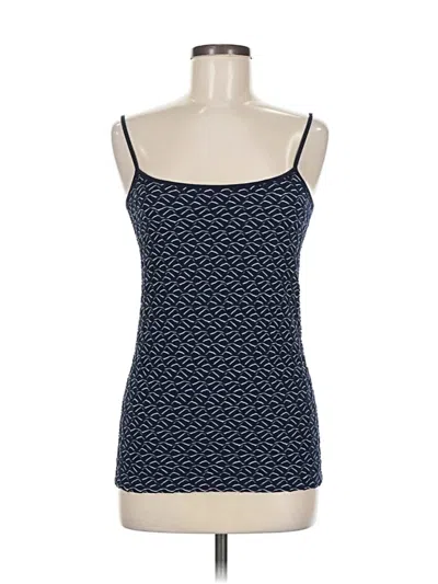Pre-owned Ann Taylor Loft Outlet Tank Top Blue Strapless Neckline Tops
