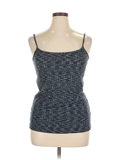 Pre-owned Ann Taylor Loft Outlet Tank Top Blue Tops