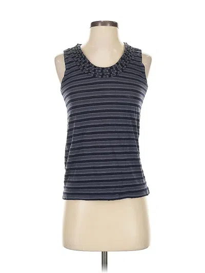 Pre-owned Ann Taylor Loft Outlet Tank Top Gray Halter Neckline Tops