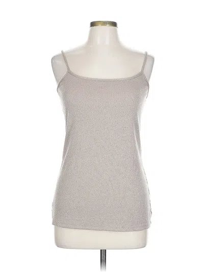 Pre-owned Ann Taylor Loft Outlet Tank Top Gray Strapless Neckline Tops