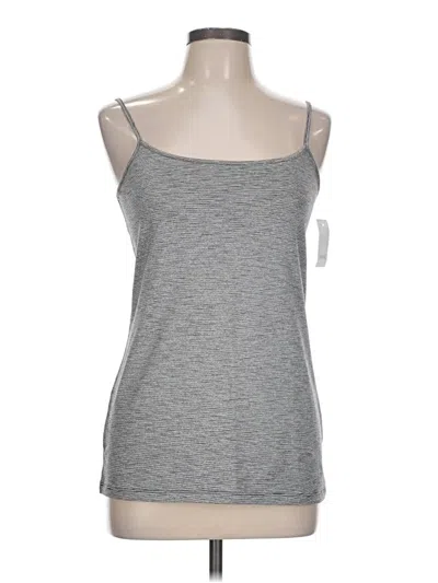 Ann Taylor Loft Outlet Tank Top Gray Strapless Neckline Tops
