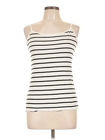 Pre-owned Ann Taylor Loft Outlet Tank Top Ivory Strapless Neckline Tops
