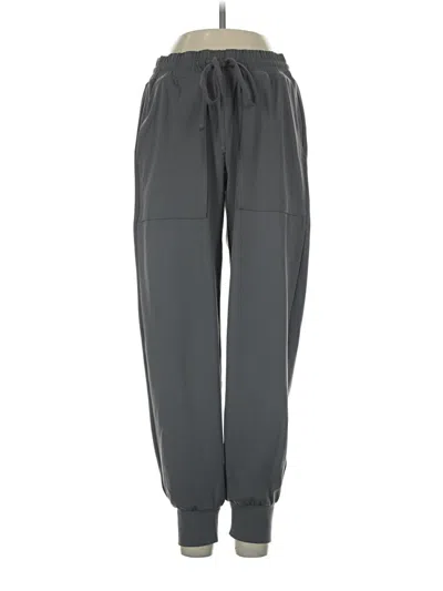 Pre-owned Ann Taylor Loft Outlet Track Pants In Gray