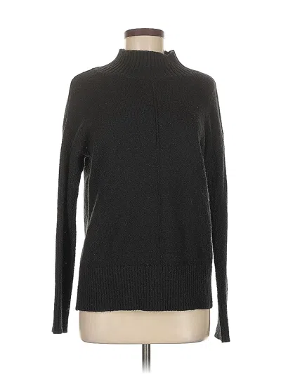 Pre-owned Ann Taylor Loft Outlet Turtleneck Sweater In Black